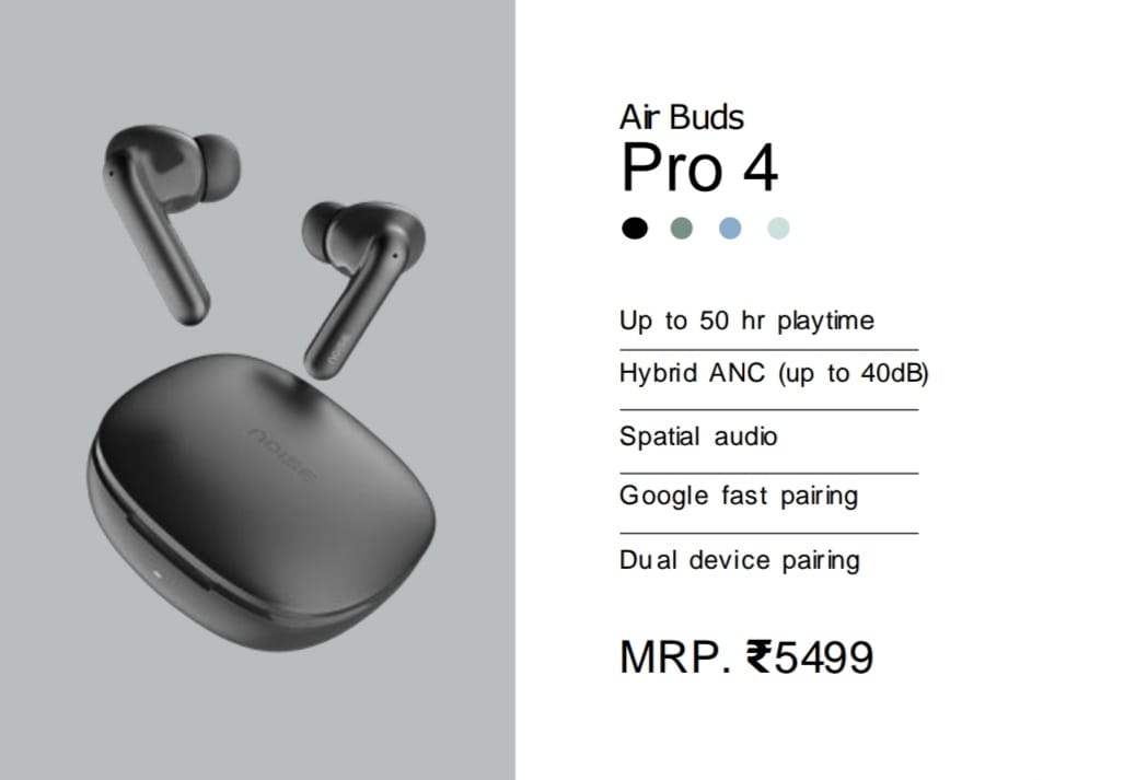noise air buds pro 4